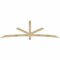 Ekena Millwork Alberta Rough Sawn Timber Gable Bracket, Douglas Fir, 108"W x 31 1/2"H x 4"D x 4"F, 7/12 Pitch GBW108X31X0404ALB00RDF - alternate 1